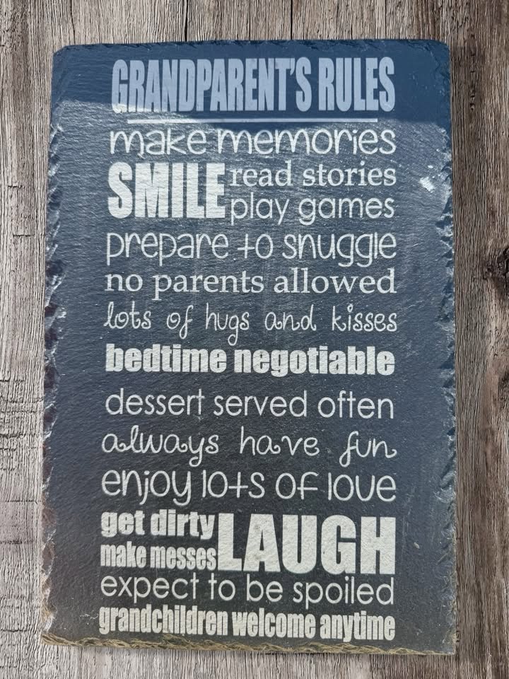 Home & Family Slate Signs